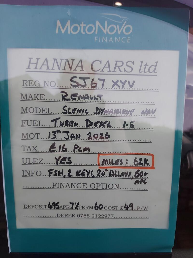 RENAULT SCENIC